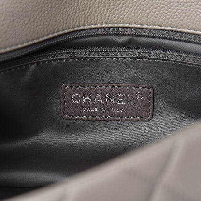 Chanel Caviar Quilted Coco Casual Flap Light Beige 6 of 12