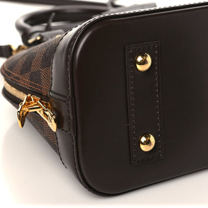 Louis Vuitton Damier Ebene Alma BB 7 of 9