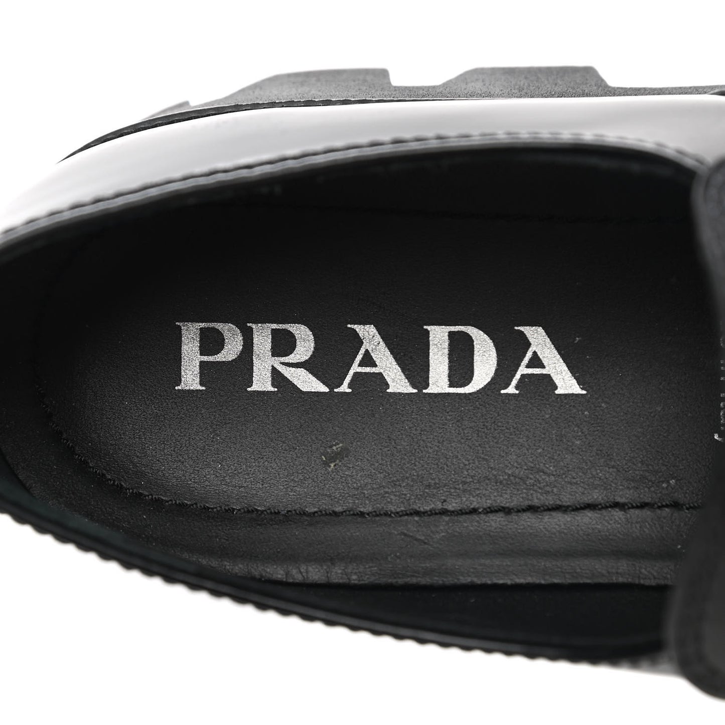 Spazzolato Buckled Loafers 38.5 Black