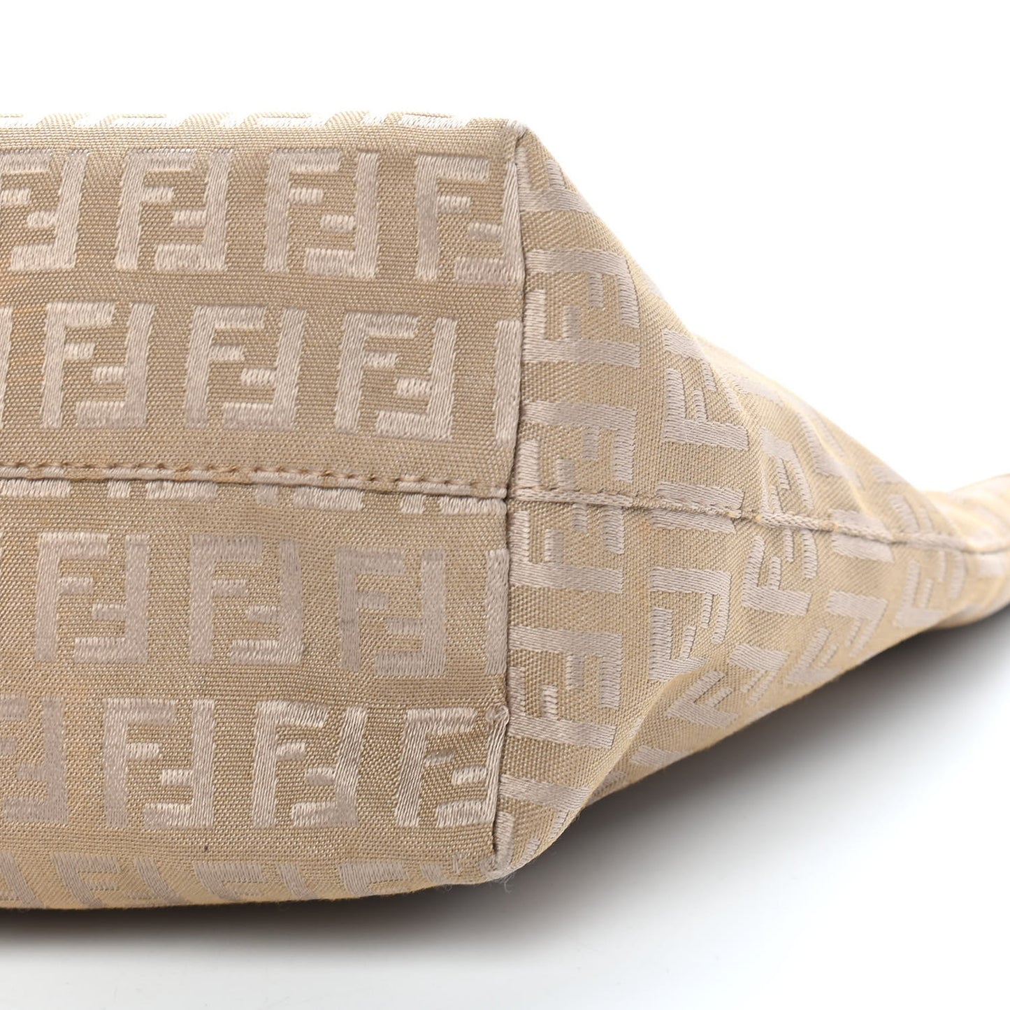 Zucchino Small Roll Tote Beige