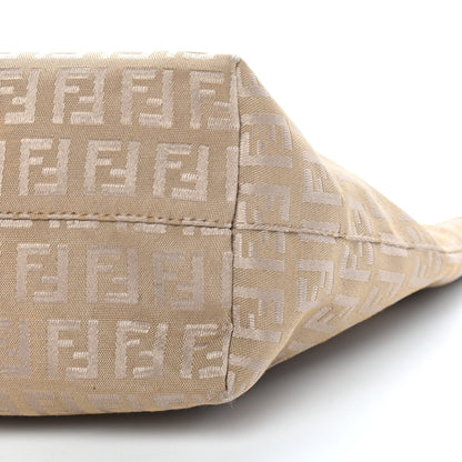 Fendi Zucchino Small Roll Tote Beige 8 of 9