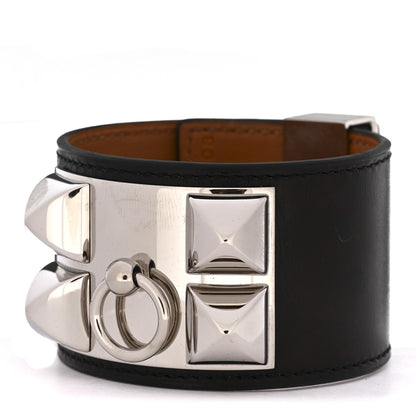 Hermes Box Collier De Chien CDC Bracelet S Black 1 of 7