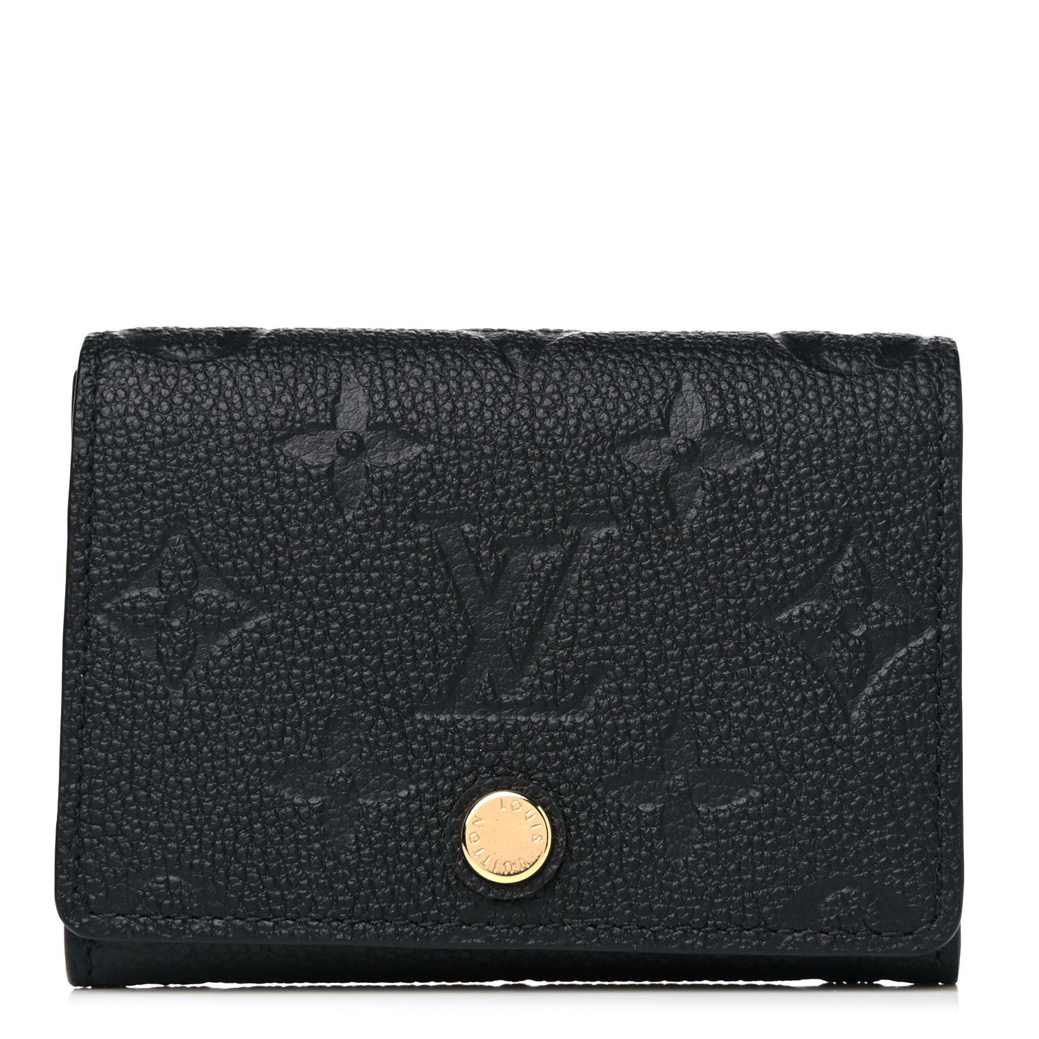 Louis Vuitton Empreinte Business Card Holder Black 1 of 9