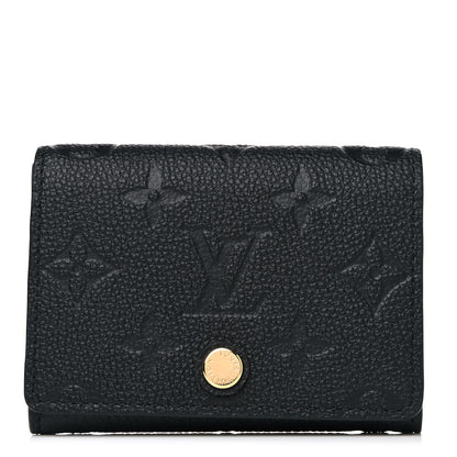 Louis Vuitton Empreinte Business Card Holder Black 1 of 9