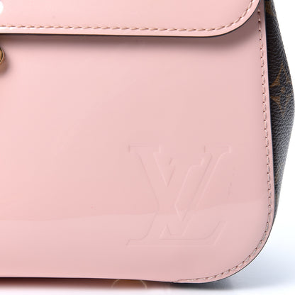 Louis Vuitton Patent Calfskin Monogram Cherrywood PM Rose Ballerine 6 of 11