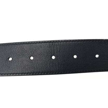 Gucci Calfskin Double G 40mm Belt 75 30 Blue 4 of 6