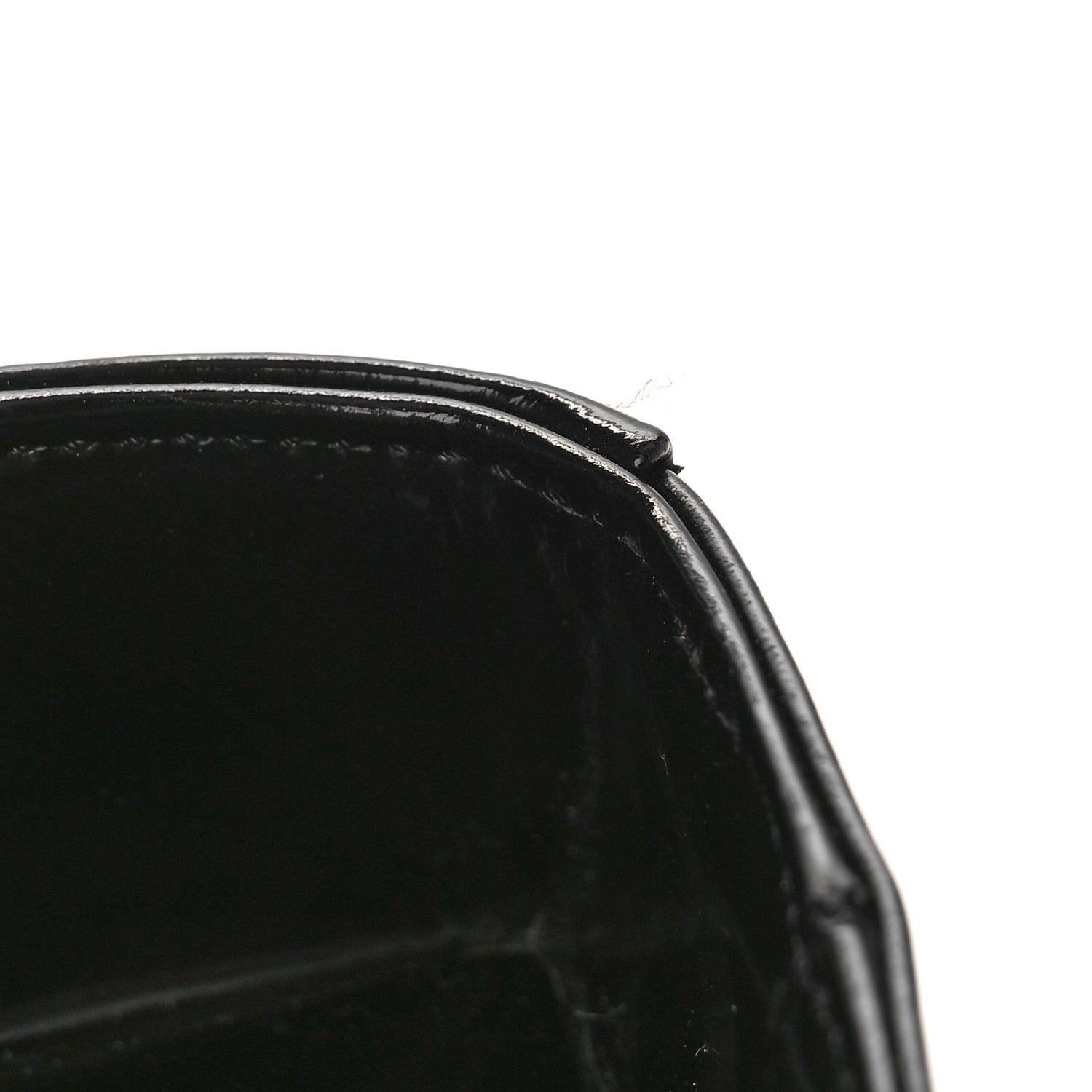 Christian Dior Glazed Calfskin Medium Lady Dior Black 10 of 10