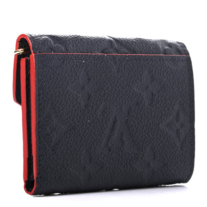 Louis Vuitton Empreinte Zoe Wallet Marine Rouge 3 of 7