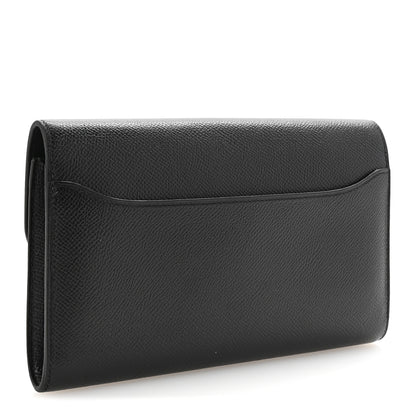 Hermes Epsom Constance Long Wallet Black 6 of 14