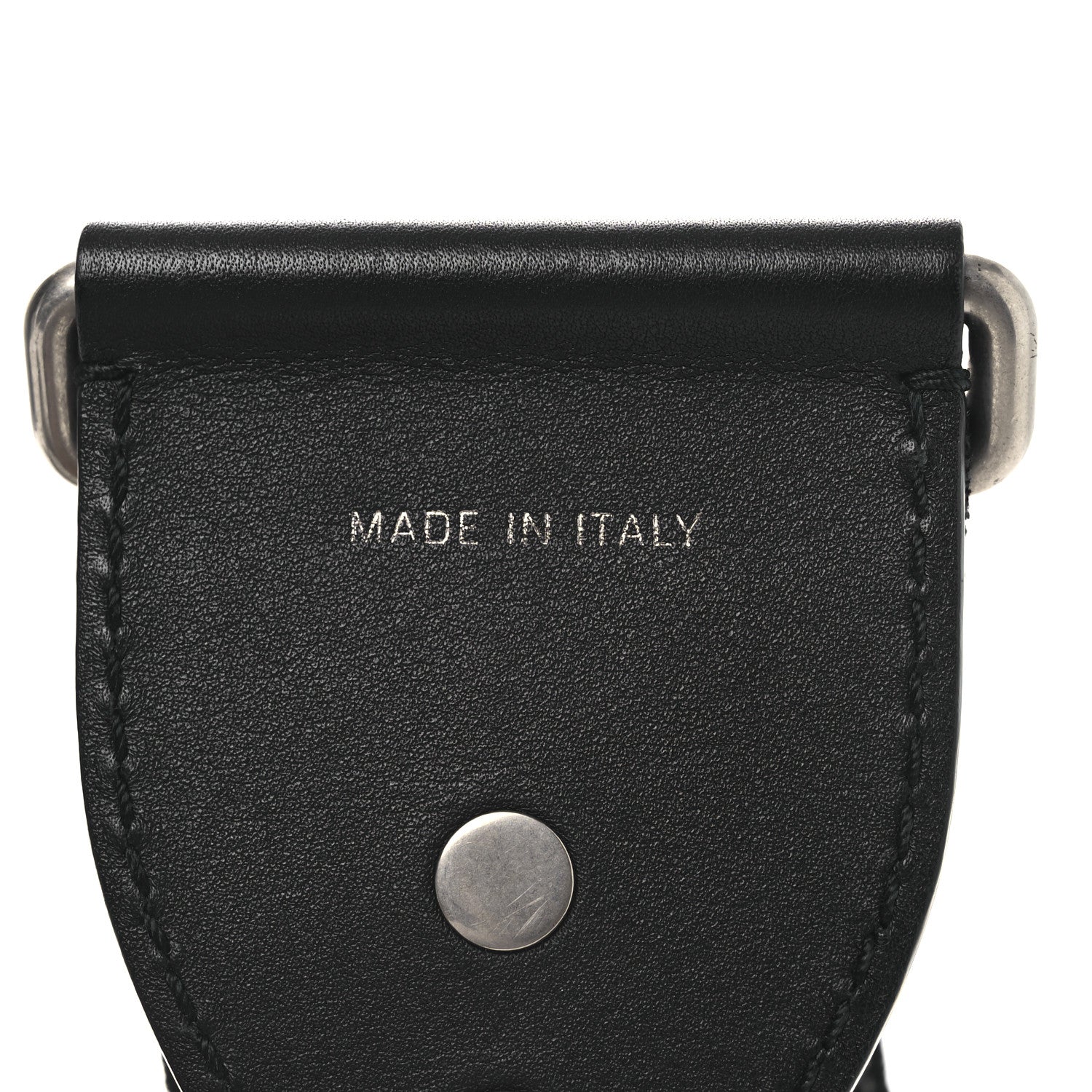 Christian Dior Canvas Embroidered Shoulder Strap Black 3 of 5