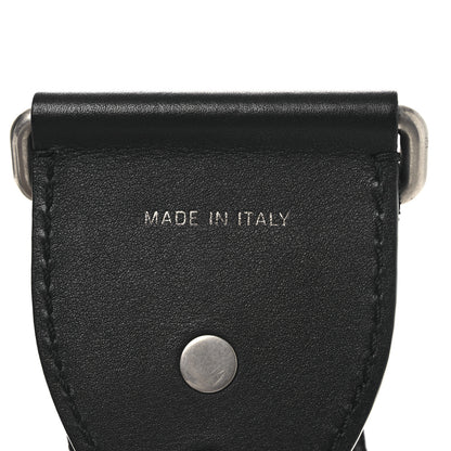Christian Dior Canvas Embroidered Shoulder Strap Black 3 of 5