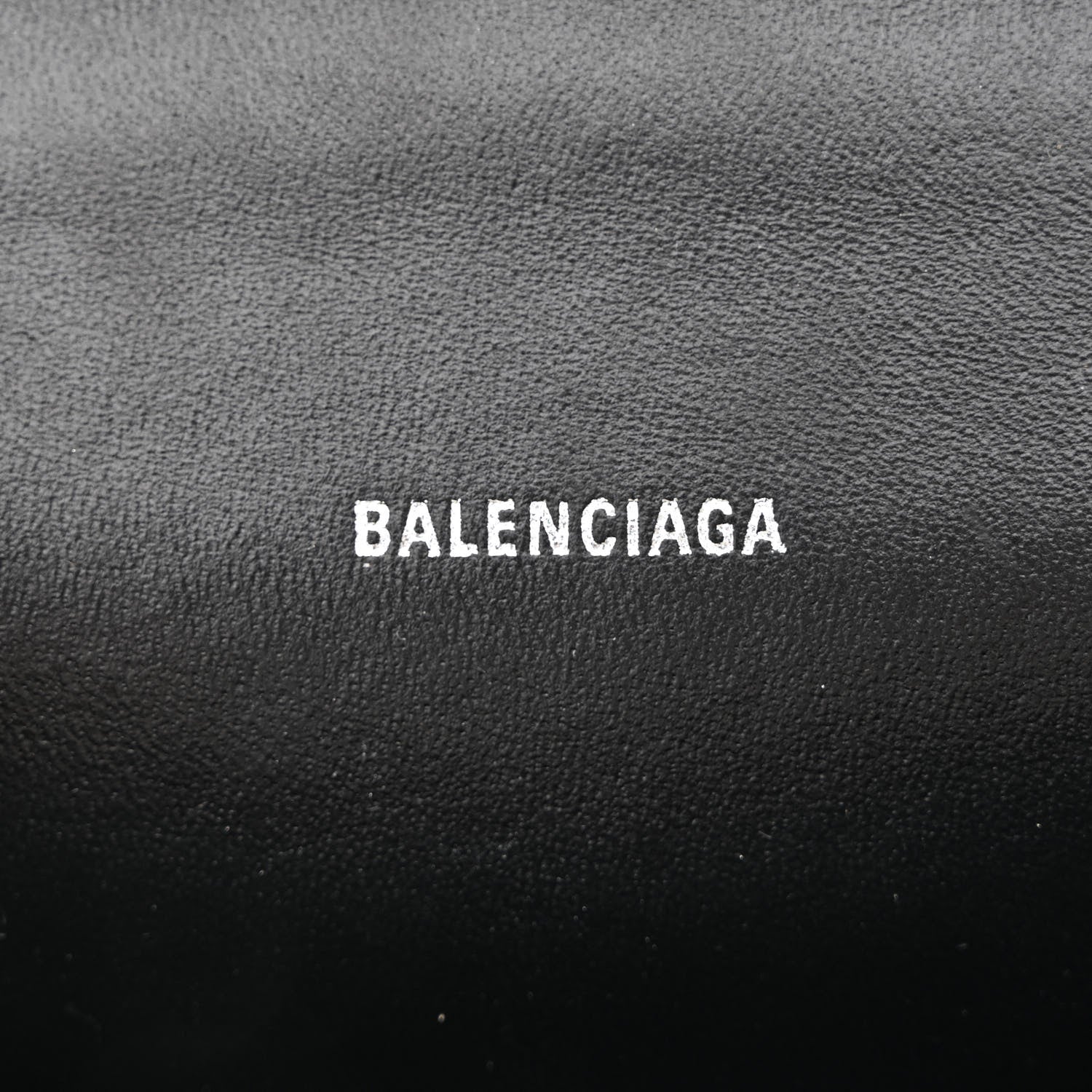 Balenciaga Shiny Box Calfskin Strass Hourglass Top Handle Bag XS Black 6 of 12