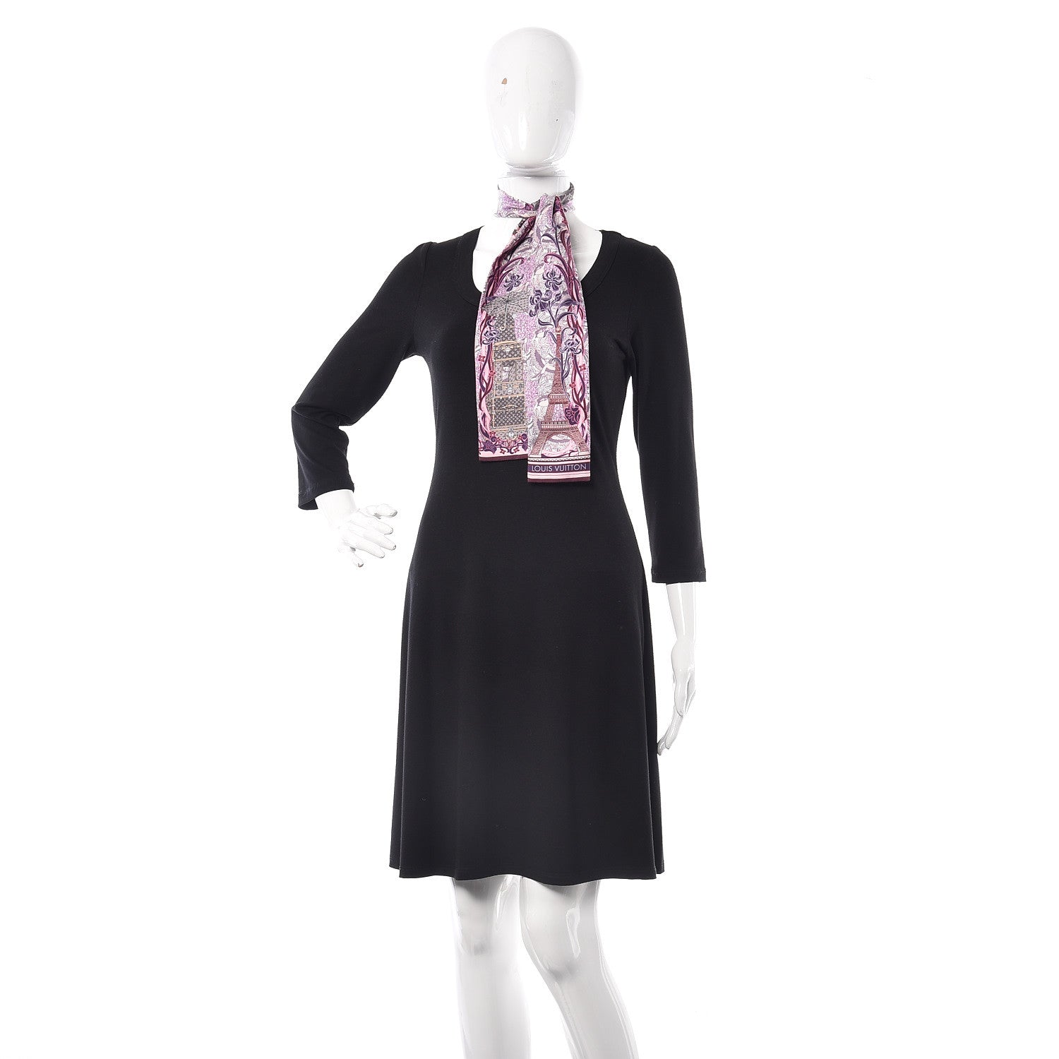 Louis Vuitton Silk Louis A Paris Bandeau Rose 2 of 6