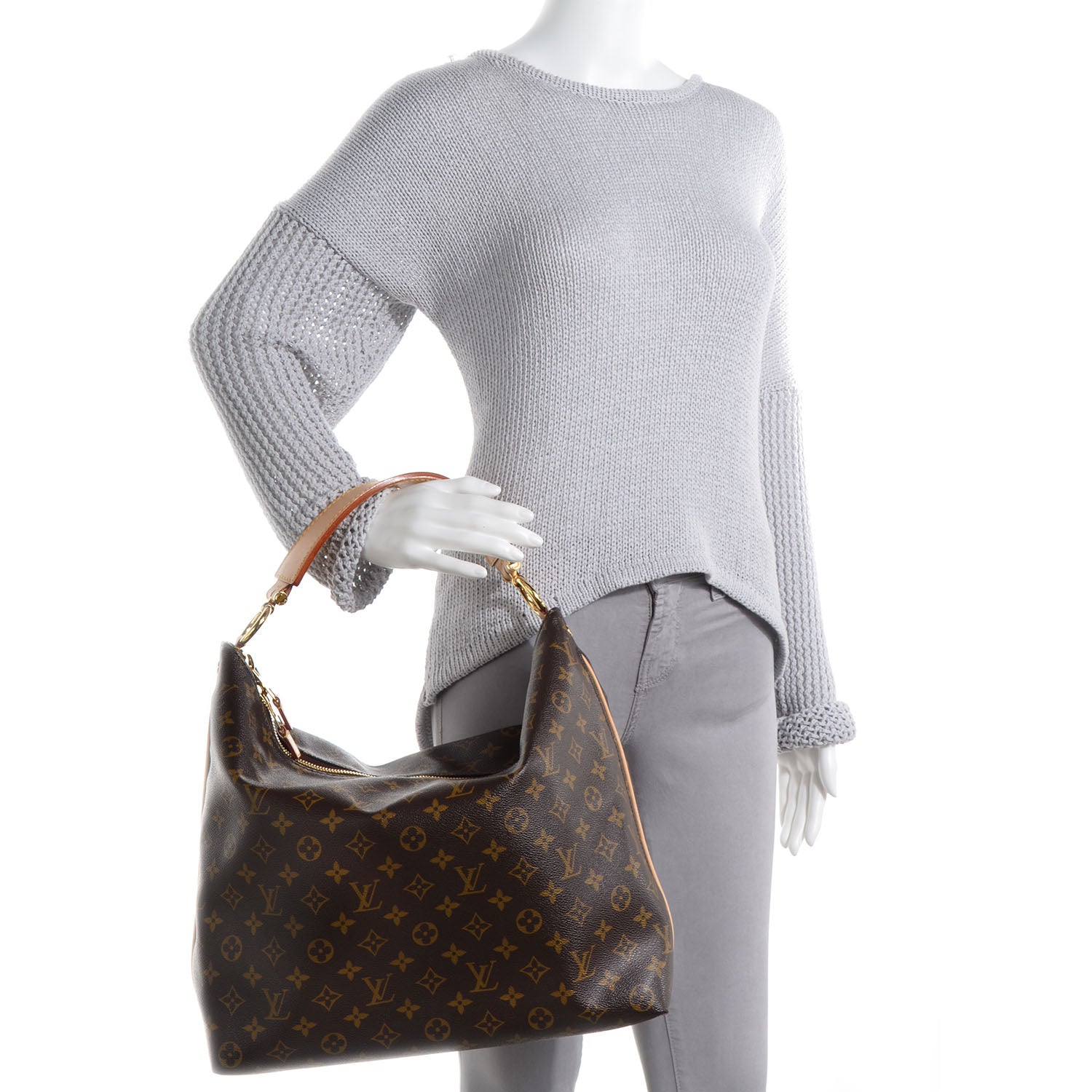 Louis Vuitton Monogram Sully MM 2 of 7