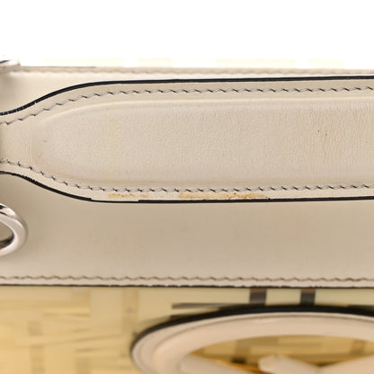 Fendi TPU FF Vitello Century F is Fendi Small Kan I Shoulder Bag White 17 of 19