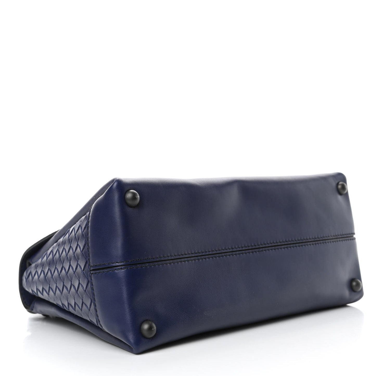 Nappa Medium Piazza Bag Sapphire