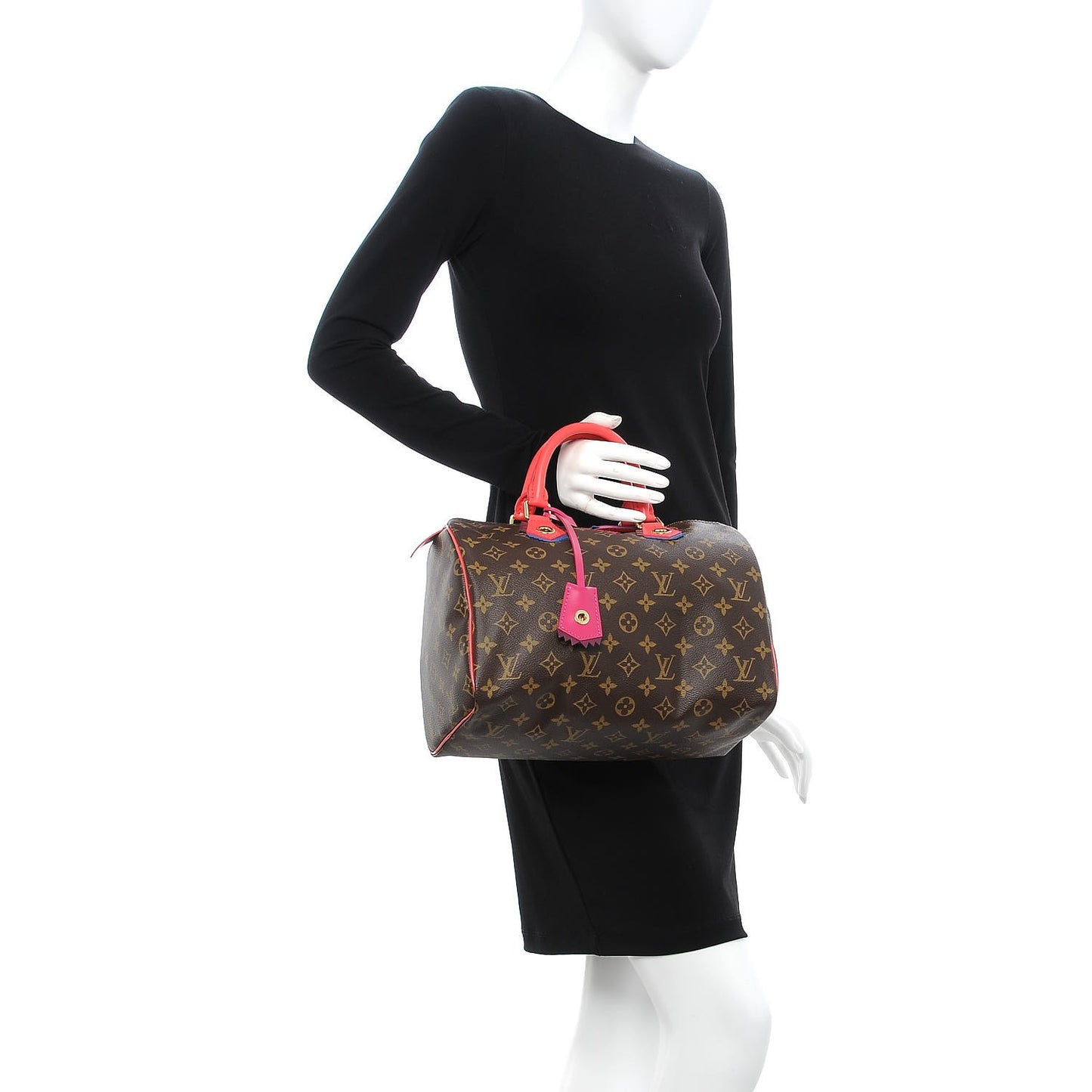 Monogram Totem Speedy 30 Flamingo
