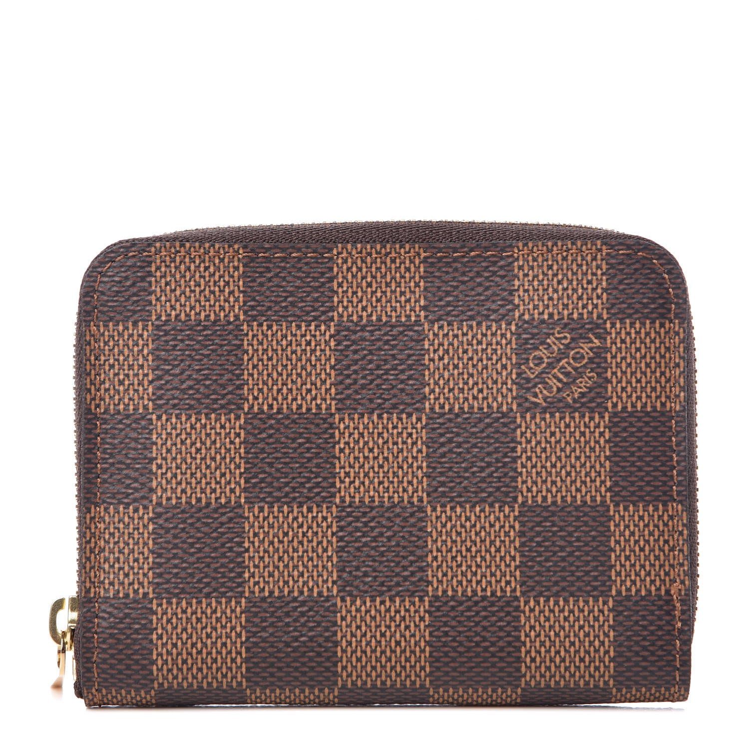 Louis Vuitton Damier Ebene Zippy Coin Purse 1 of 7