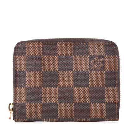 Louis Vuitton Damier Ebene Zippy Coin Purse 1 of 7