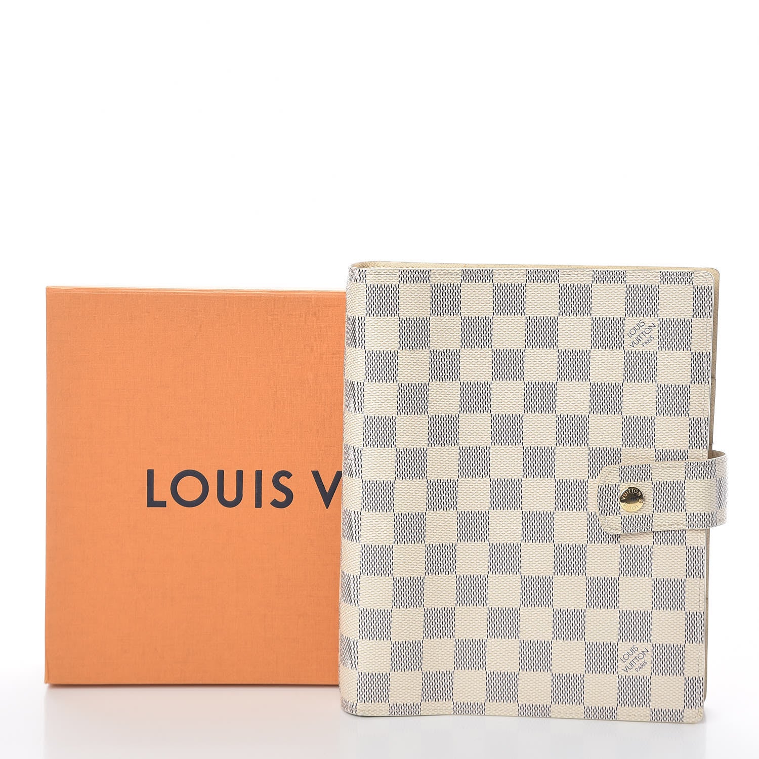 Louis Vuitton Damier Azur Large Ring Agenda Cover 7 of 7