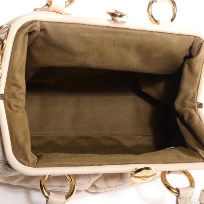 Marc Jacobs Calfskin Quilted Stam Ivory 5 of 8