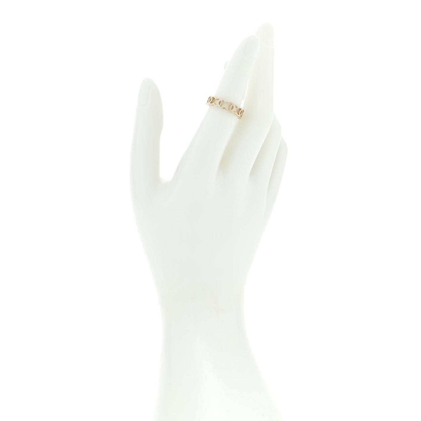 Metal CC Ring 50 5.25 Gold