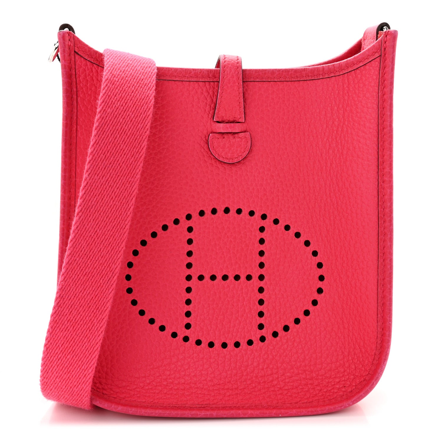 Hermes Taurillon Clemence Evelyne TPM Rose Extreme 1 of 11