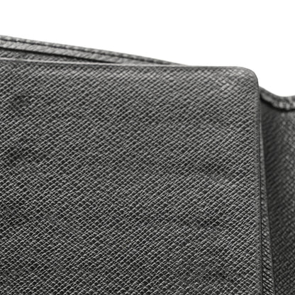 Louis Vuitton Taiga Brazza Wallet Black 8 of 9