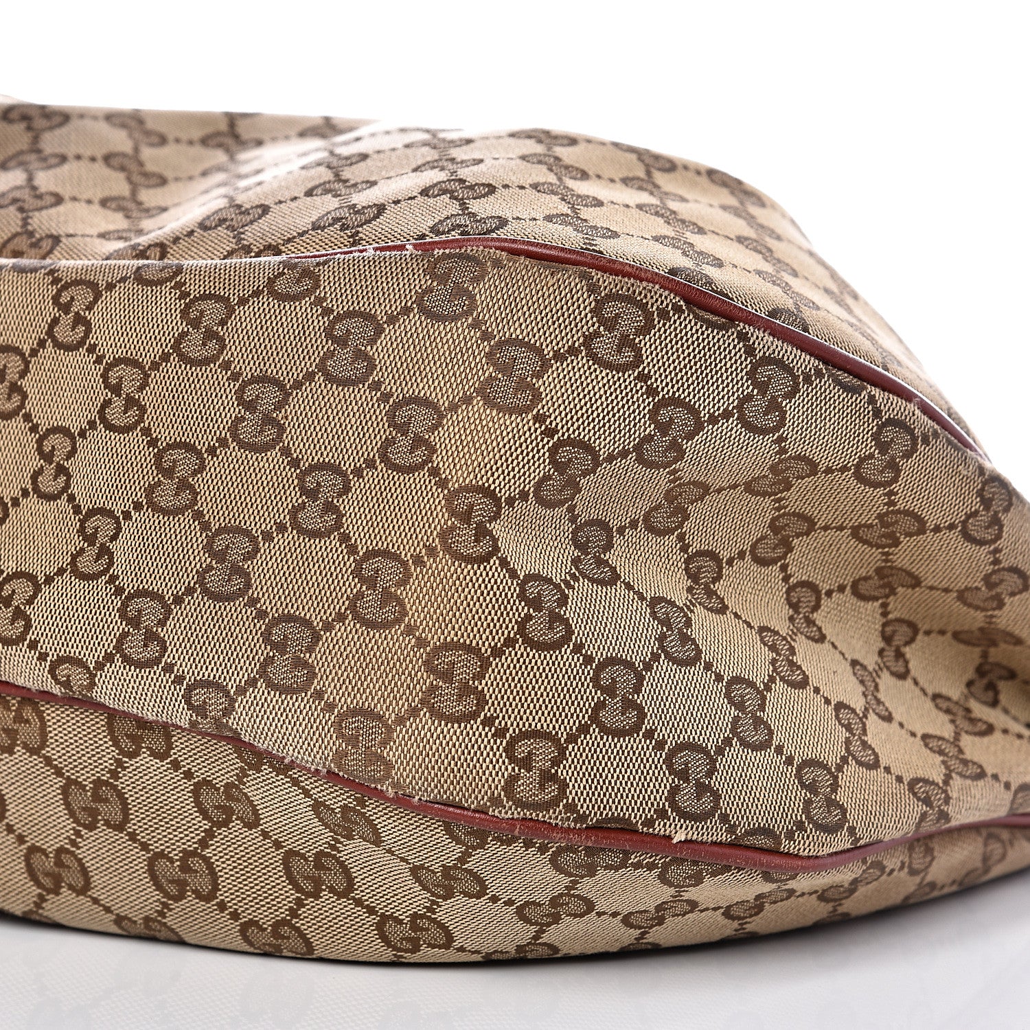Gucci Monogram Medium Sukey Hobo Brown 8 of 17