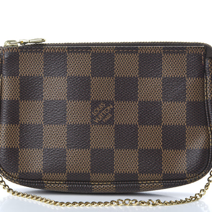 Louis Vuitton Damier Ebene Mini Pochette Accessories 10 of 11
