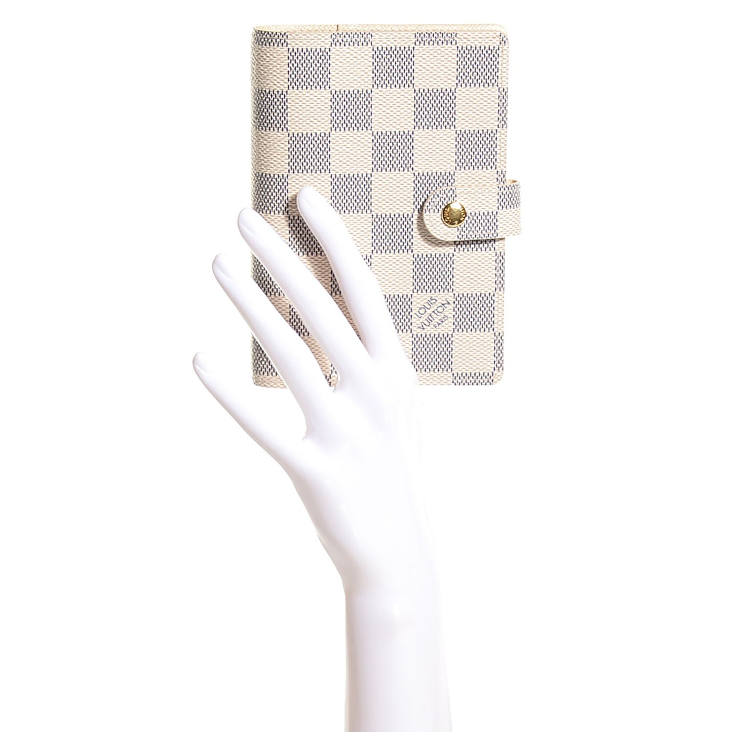 Damier Azur Small Ring Agenda Cover