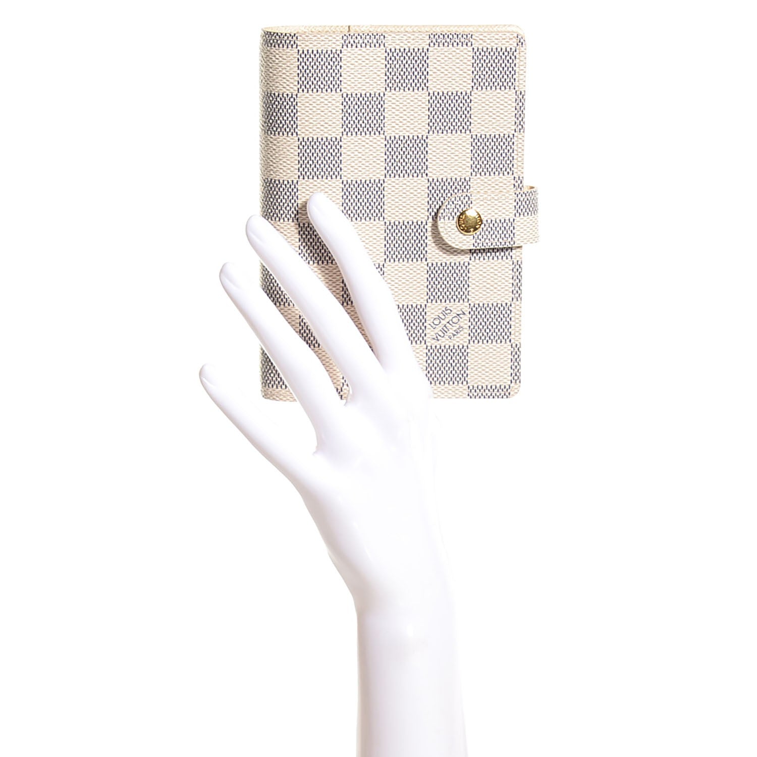 Louis Vuitton Damier Azur Small Ring Agenda Cover 2 of 8