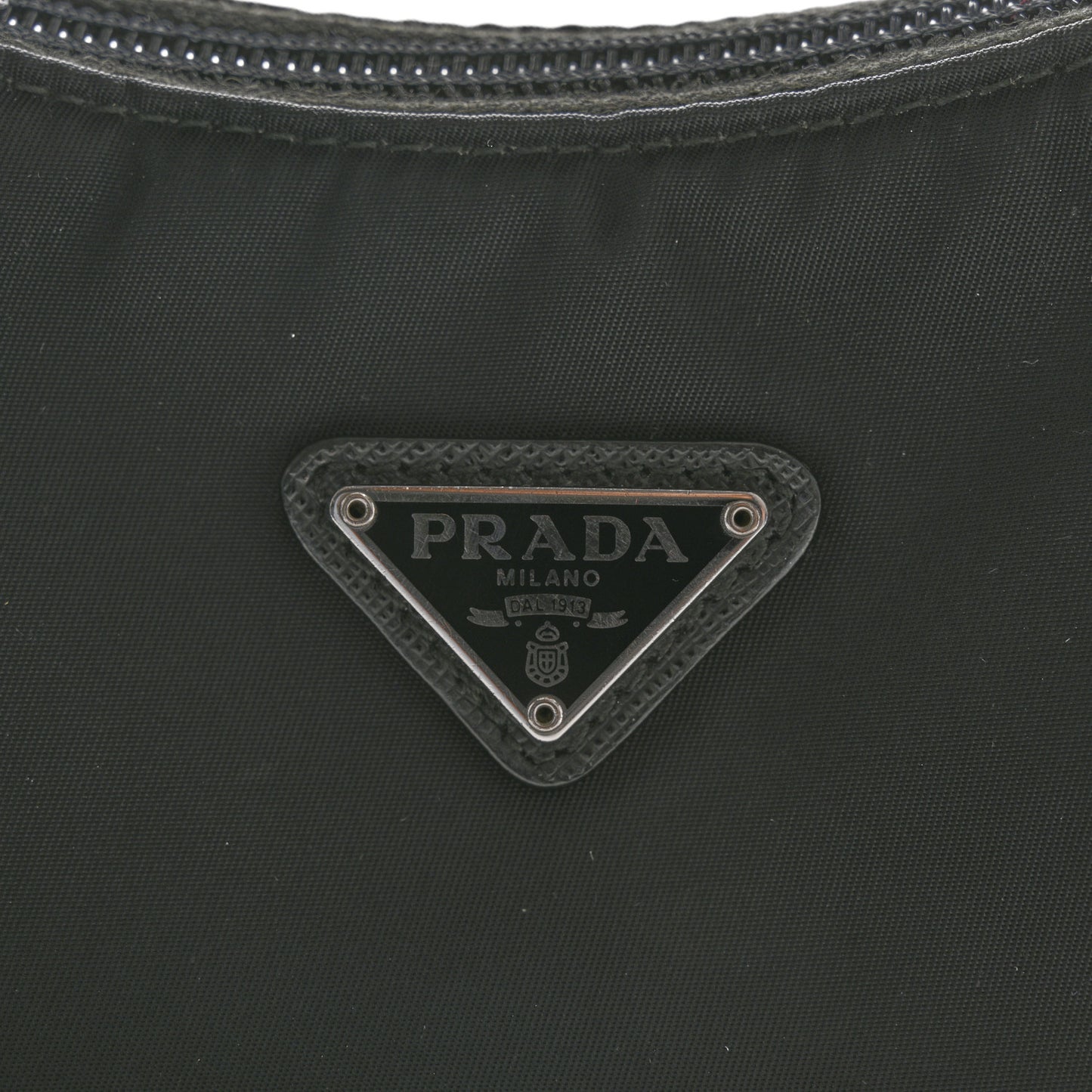 Tessuto Nylon Mini Re-Edition 2000 Bag Black
