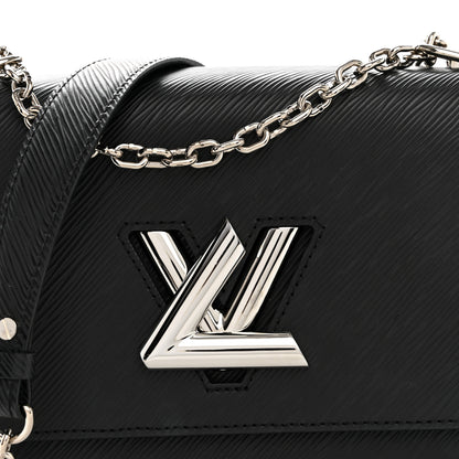 Louis Vuitton Epi Twist Shoulder Bag MM Black 8 of 11