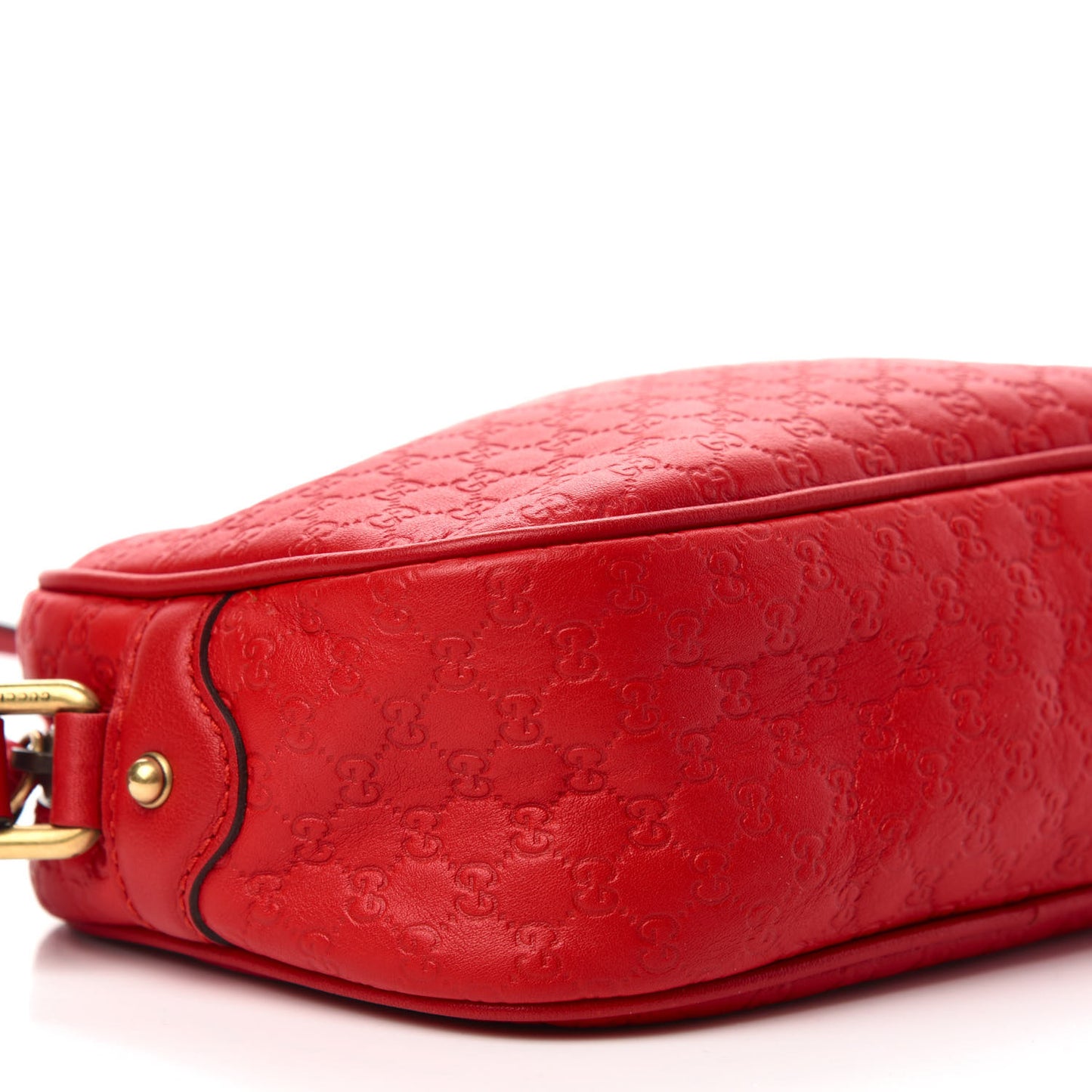 Microguccissima Sunshine Disco Crossbody Bag Red