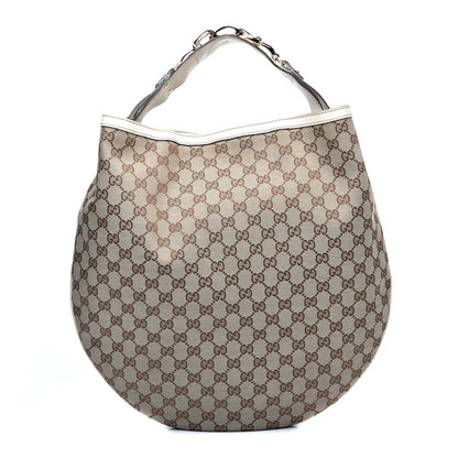 Gucci Monogram Large Wave Hobo Off White 1 of 10