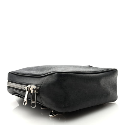 Gucci GG Supreme Monogram Web Belt Bag Black Grey 4 of 9