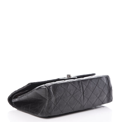 Chanel Aged Calfskin Quilted 2.55 Reissue 226 Flap Black 4 of 9