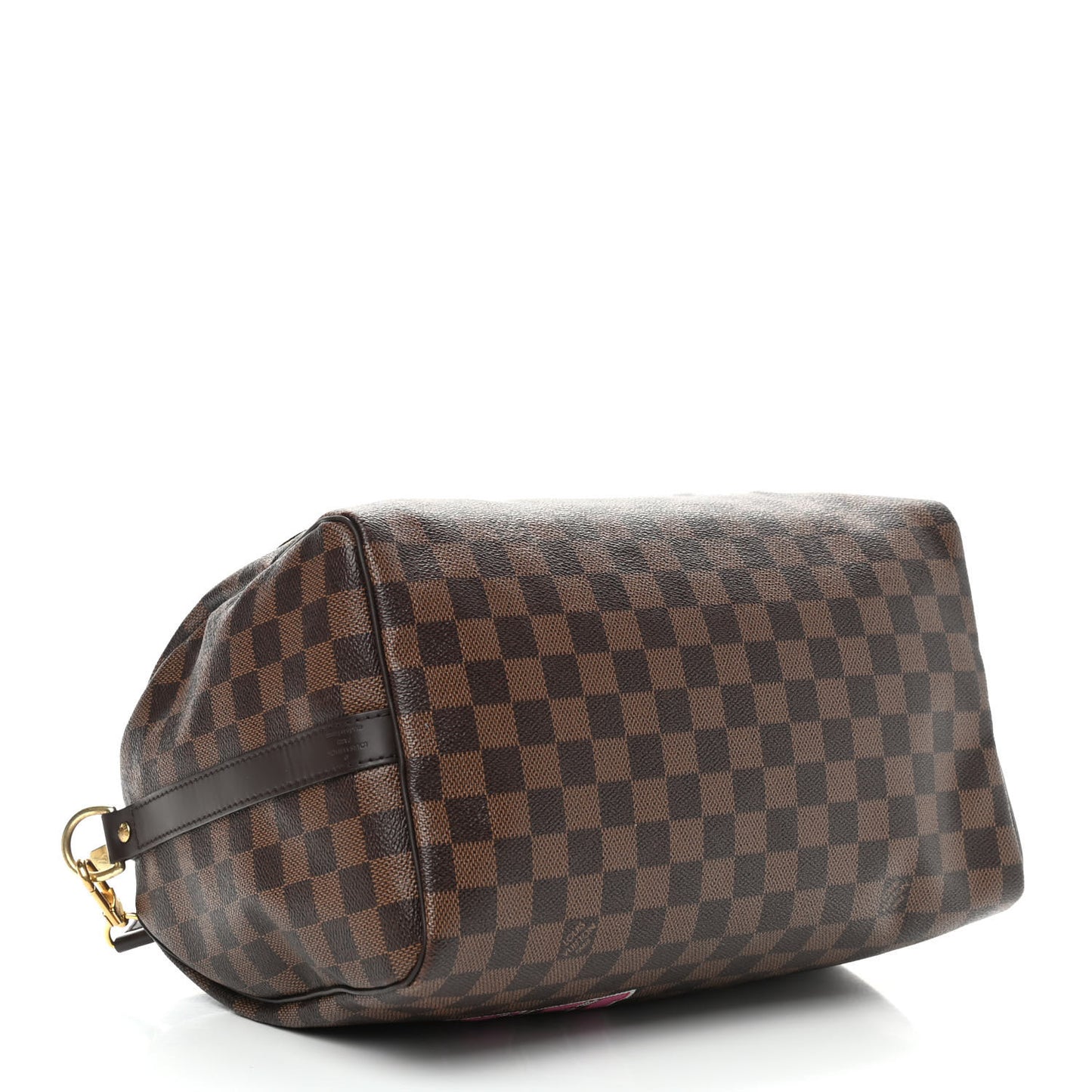 Damier Ebene Patches Speedy Bandouliere 30