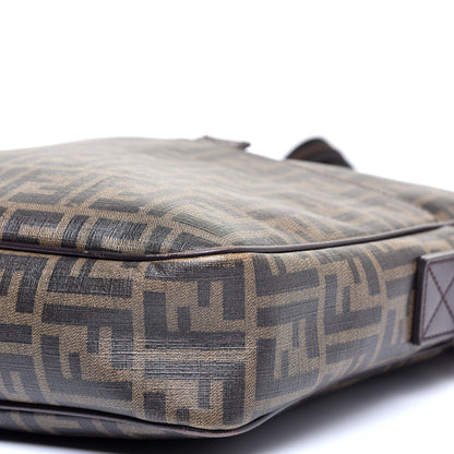 Fendi Zucca Spalmati Messenger Bag Tobacco 7 of 11