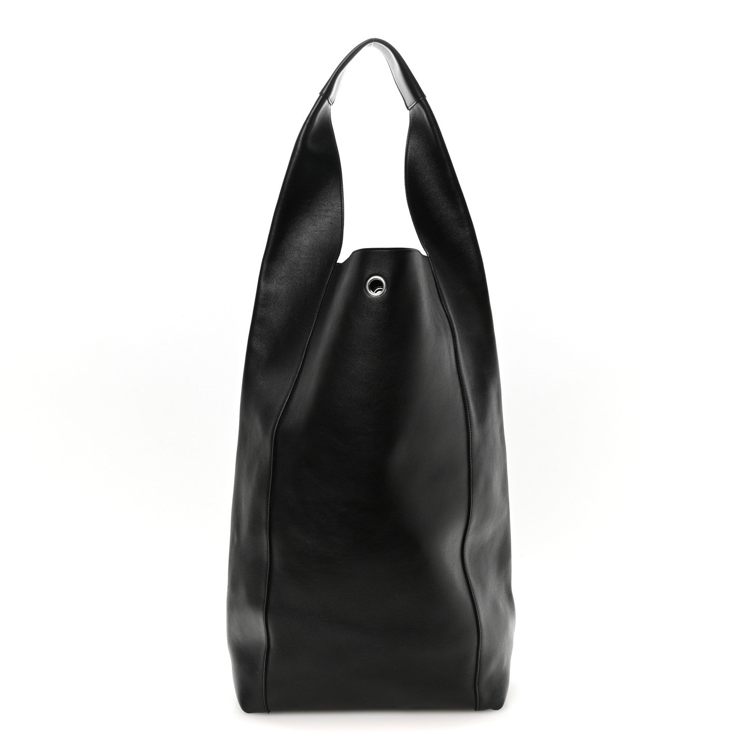 Saint Laurent Supple Calfskin Large Tanger Hobo Black 1 of 10