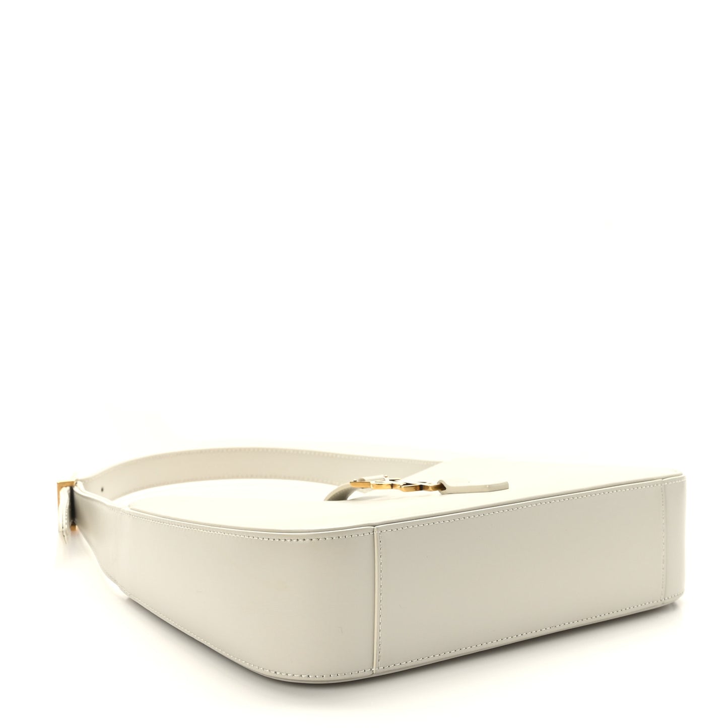 Smooth Calfskin Le 5 A 7 Hobo Blanc Vintage