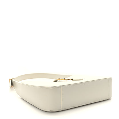 Saint Laurent Smooth Calfskin Le 5 A 7 Hobo Blanc Vintage 4 of 8