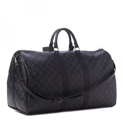Louis Vuitton Monogram Eclipse Keepall Bandouliere 55 3 of 10