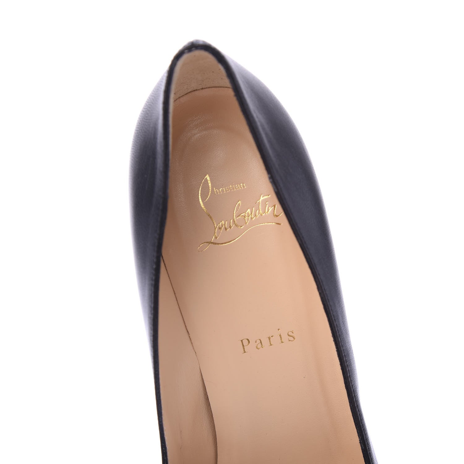Christian Louboutin Shiny Nappa Pigalle 100 Pumps 39.5 Black 7 of 8
