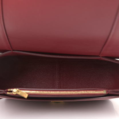 Celine Shiny Smooth Calfskin Medium Frame Shoulder Bag Ruby Nude 5 of 12