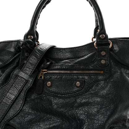 Balenciaga Agneau Giant 12 Rose Gold Hardware Velo Black 9 of 11