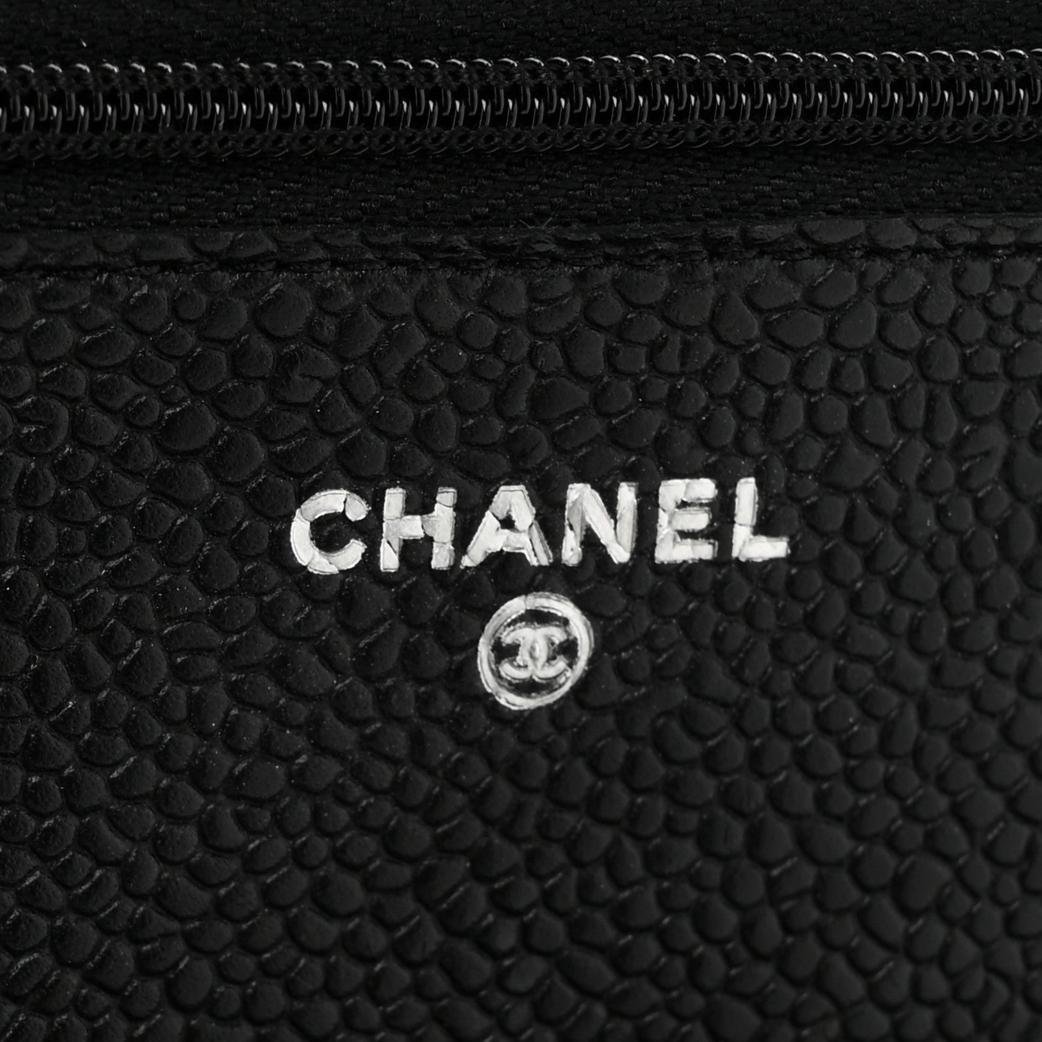 Chanel Caviar Quilted Wallet on Chain WOC Black 6 of 12