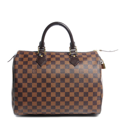 Louis Vuitton Damier Ebene Speedy 30 1 of 7