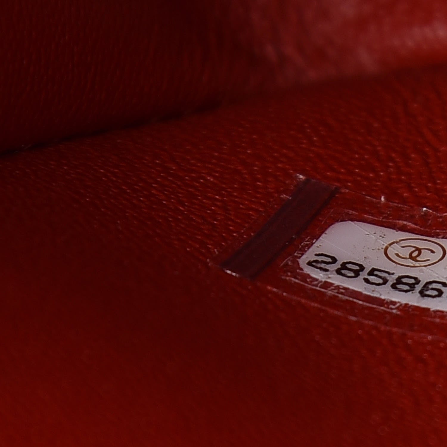 Chanel Caviar Quilted Jumbo Double Flap Red 9 of 11